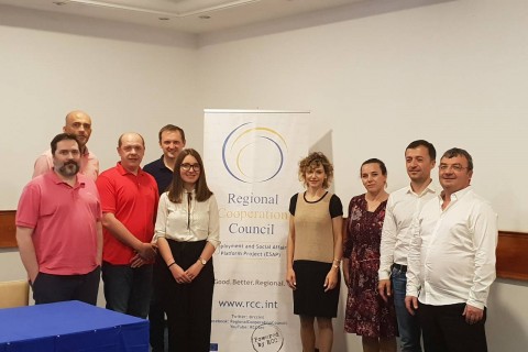 Employment and Social Affairs Platform (ESAP) Meeting with Experts on Undeclared Work, Becici, Montenegro 8-9 May 2018 (Photo: RCC ESAP/Sanda Topic)