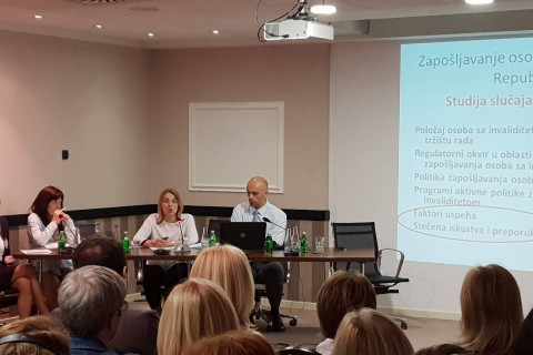 Regional Workshop on Employment of Persons with Disabilities (PWD) in the Western Balkans (WB), in Belgrade on 19-20 April 2018 (Photo: RCC/Sanda Topic)