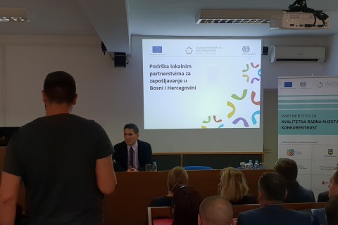 Regional Peer Review Workshop on Local Employment Partnerships, Prnjavor, 5 October 2018 (Photo: RCC ESAP/Sanda Topic)
