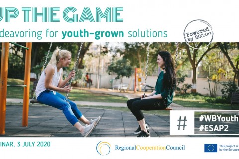 RCC’s Western Balkans Youth Lab and Employment and Social Affairs Platform Projects organized webinar tackling youth unemployment in the region on 3 July 2020 