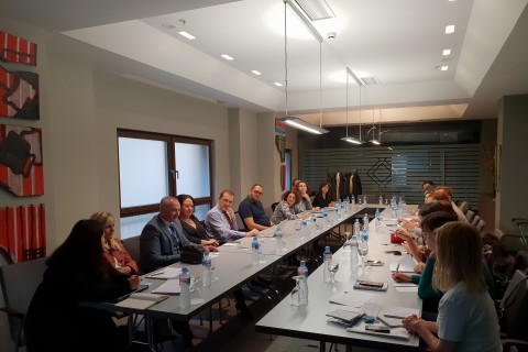 RCC’s ESAP project supported the visit of the Albanian delegation from Ministry of Economy and Finance to Skopje to meet with Ministries of Labour and Social Policy, Education, Finance and Secretariat for European Affairs on 29 October 2018. (Photo: RCC ESAP/Sanda Topic) 