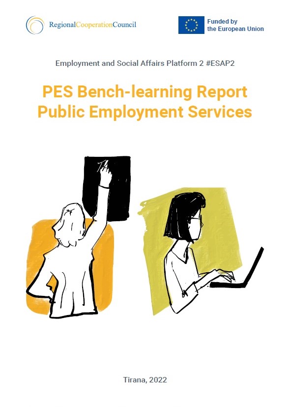 RCC ESAP 2: PES Bench-learning Report, Public Employment Service, Tirana 2022