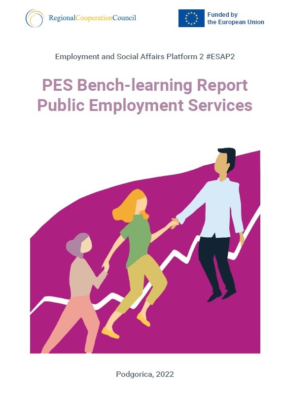 RCC ESAP 2: PES Bench-learning Report, Public Employment Service, Podgorica 2022