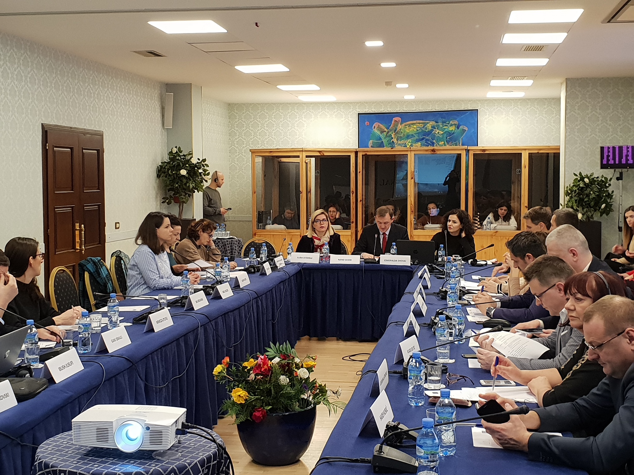 Regional Peer Review Workshop on the on-the-job training programmes in Tirana, 17-18 January 2019 (Photo: RCC/Sanda Topic)