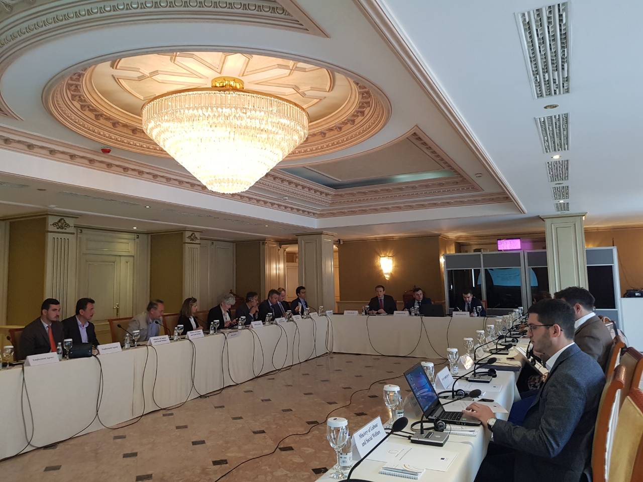 Regional peer-review workshop on self-employment programmes with participants of the Ministries of Labour and Public Employment Services (PES) offices from the Western Balkan economies, Prishtina, 11-12 April 2018 (Photo: RCC/Nadja Greku)