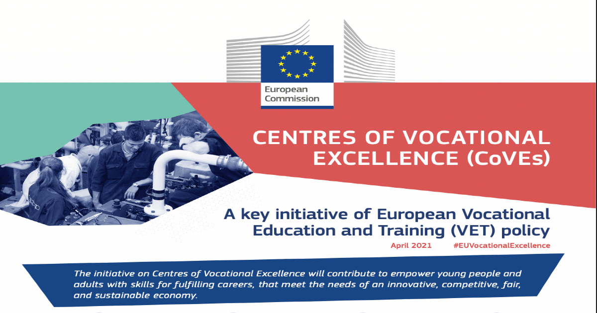 Online information session on the 2021 Erasmus+ call on Centres of Vocational Excellence (CoVE) (Photo: European Commission, Directorate General for Employment, Social Affairs and Inclusion)