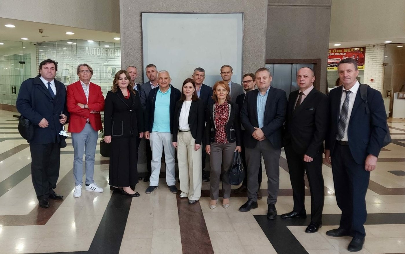 Participants of the ESAP 2 PES bench-learning peer visit to Bosnia and Herzegovina (Photo: RCC ESAP 2)