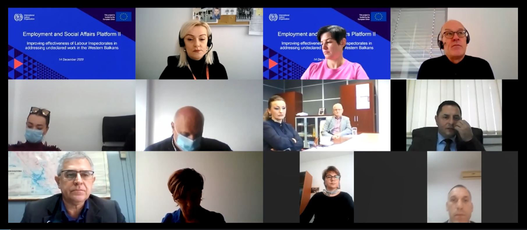 ILO and Labour Inspectorates in the Western Balkans join forces to improve effectiveness of labour inspections in addressing informal employment
