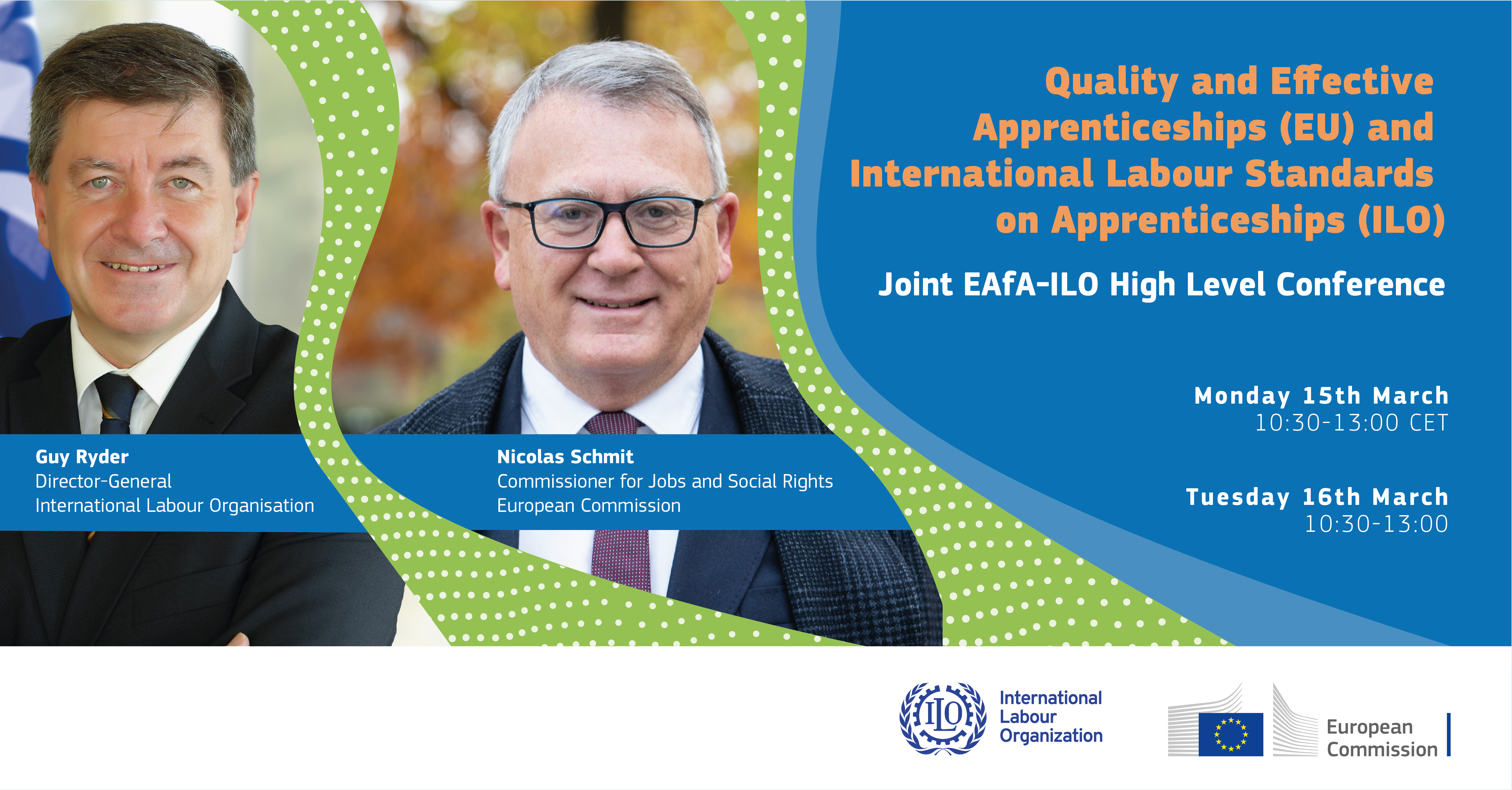 High-level conference by European Commission and ILO: Quality and effective apprenticeships and international labour standards on apprenticeships