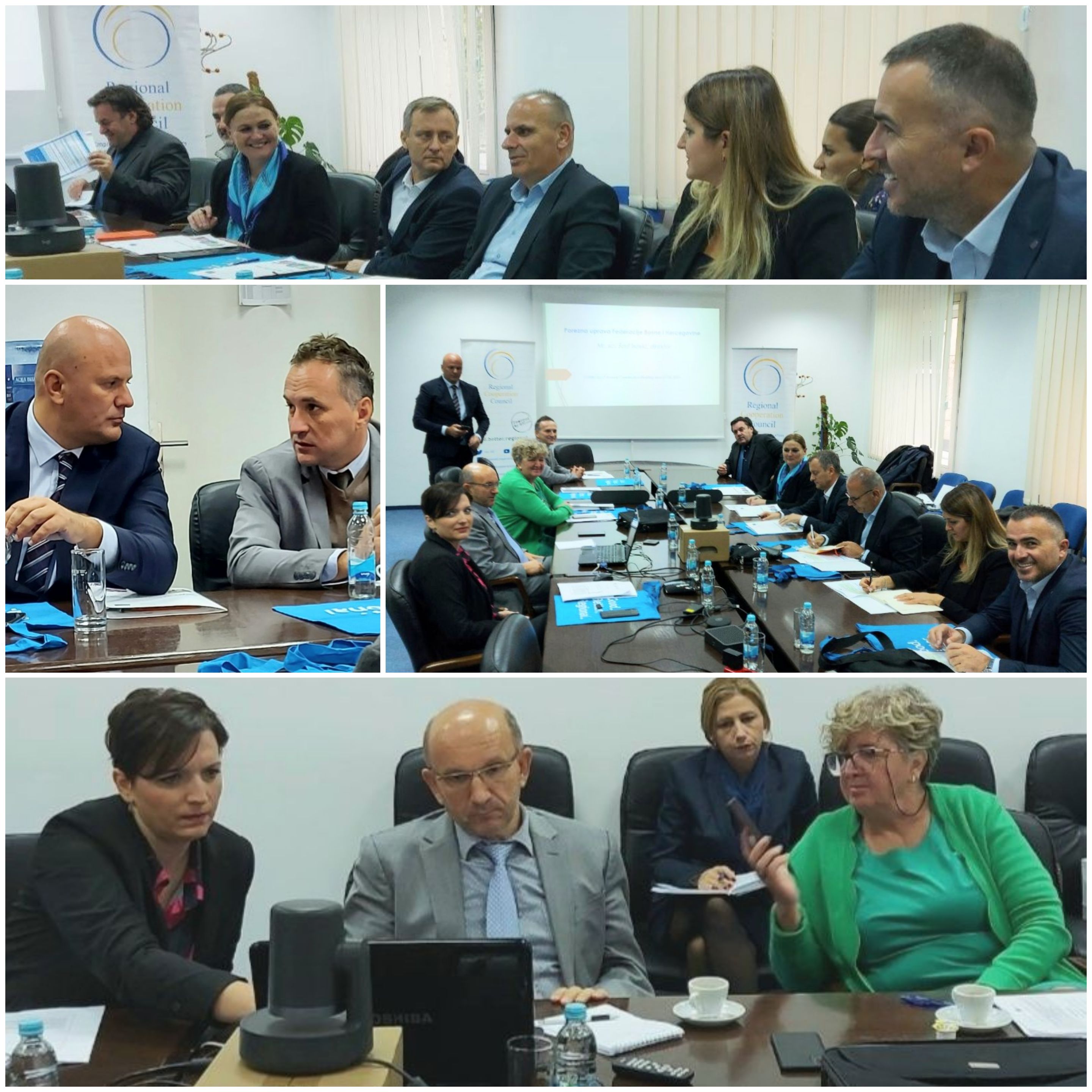 Two-day staff exchange between Tax Administration of Federation of Bosnia and Herzegovina and Ministry of Finance, Labour and Transfers, Tax and Labour Inspectorates from Pristina in Sarajevo 20-21 September 2022 (Photo: RCC ESAP 2)