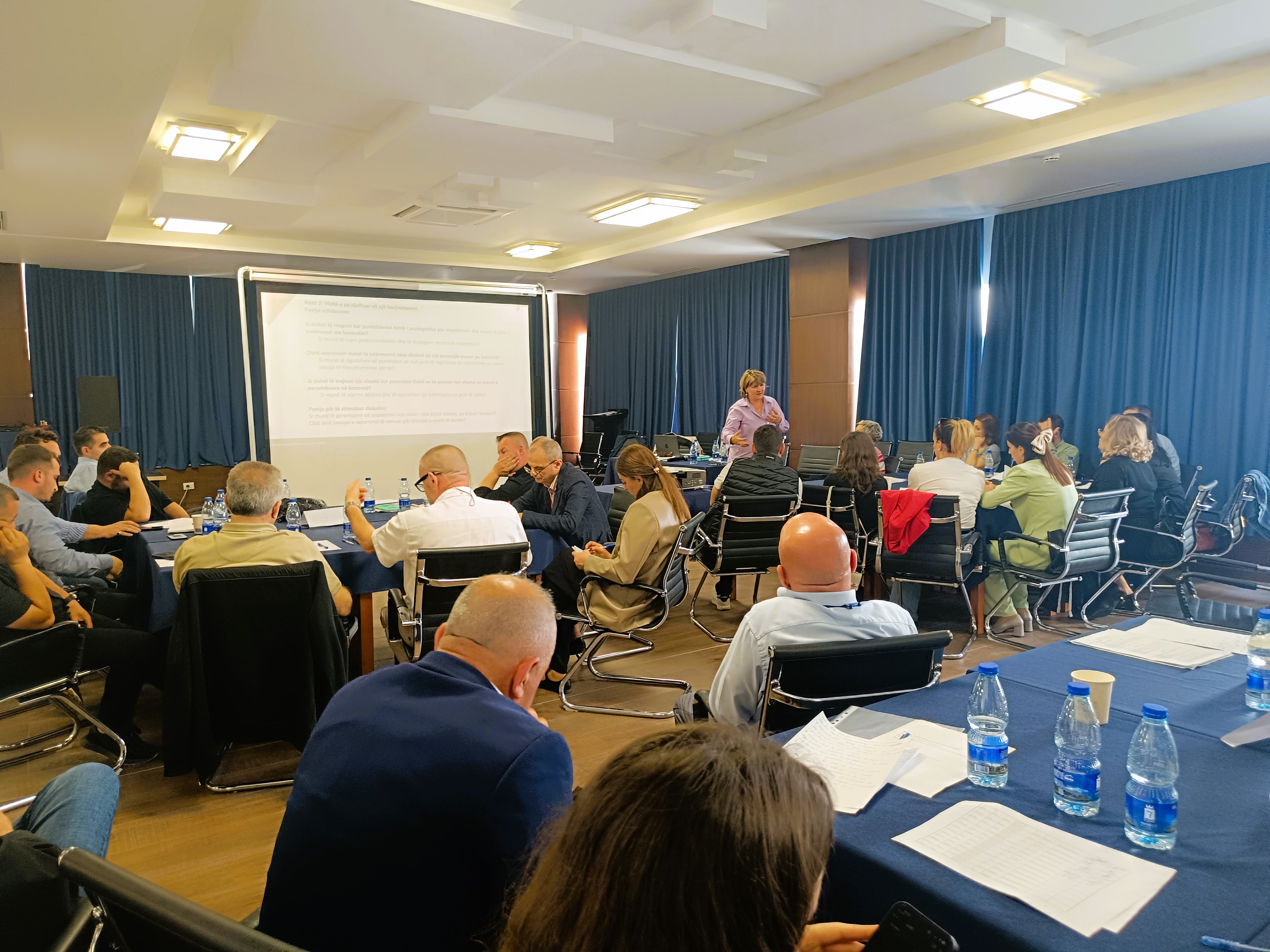 ©ILO OSH training of Albanian labour inspectors