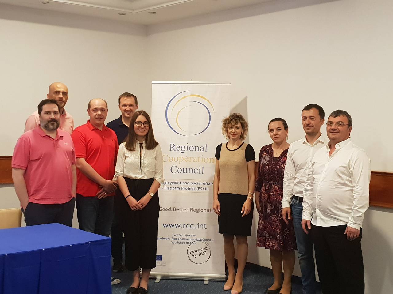 Employment and Social Affairs Platform (ESAP) Meeting with Experts on Undeclared Work, Becici, Montenegro 8-9 May 2018 (Photo: RCC ESAP/Sanda Topic)