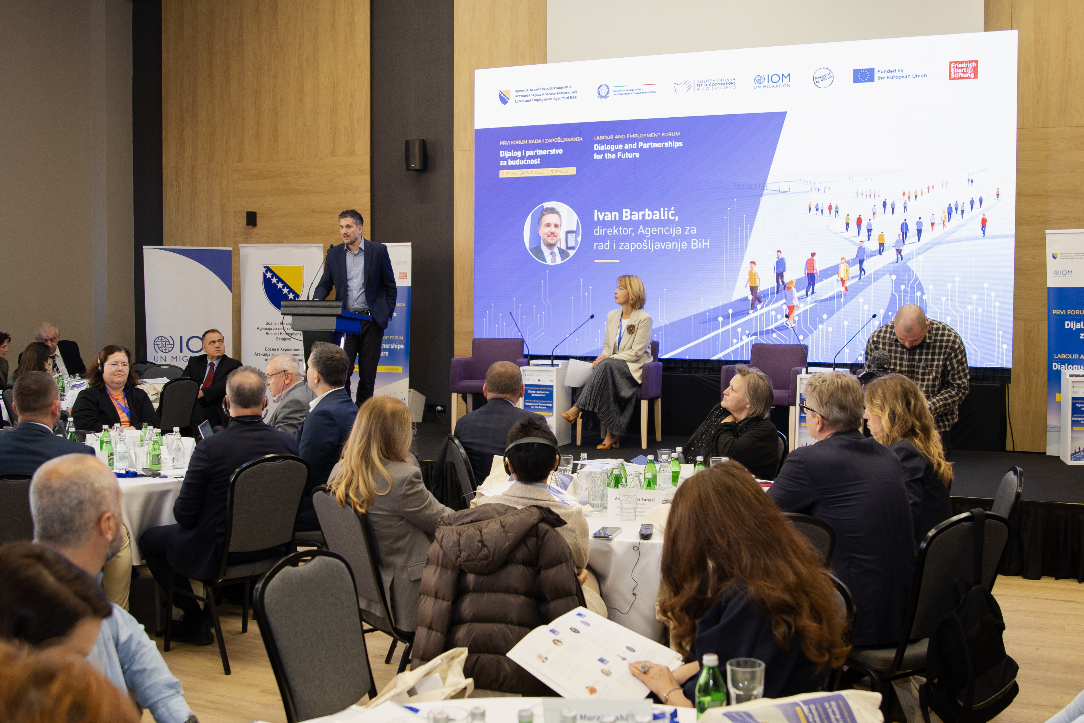 Ivan Barbalic, director of Labour and Employment Agency of Bosnia and Herzegovina (Photo: courtesy of Labour and Employment Agency of Bosnia and Herzegovina)