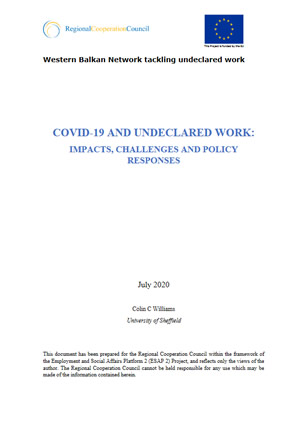 Western Balkans - COVID-19 AND UNDECLARED WORK: IMPACTS, CHALLENGES AND POLICY RESPONSES