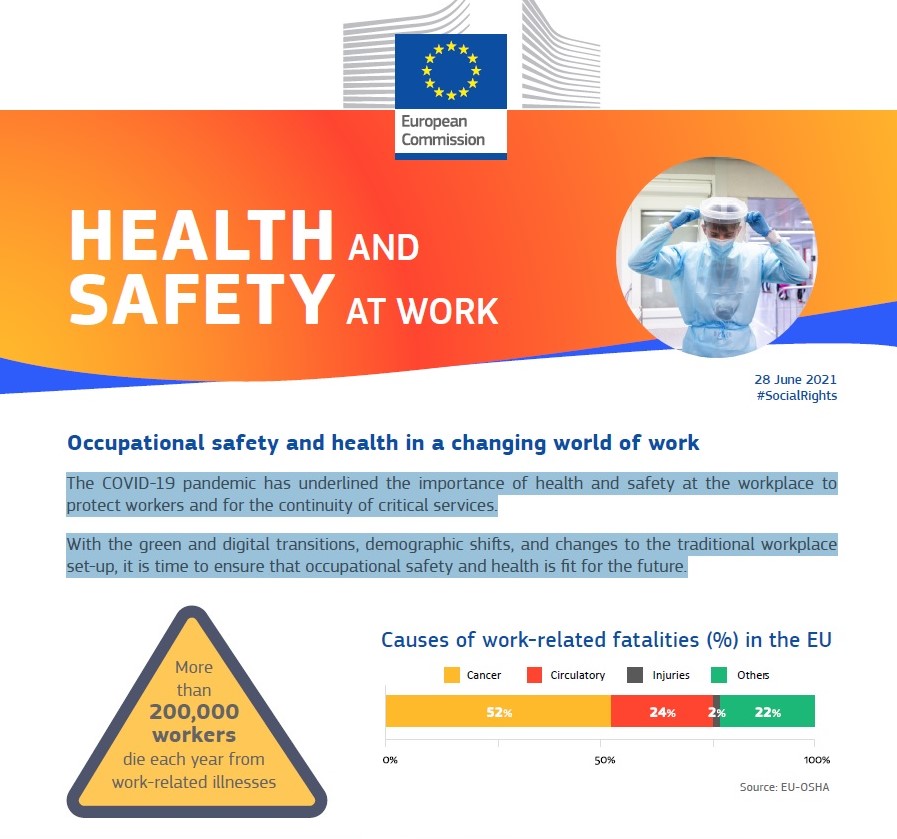 Factsheet: Occupational safety and health in a changing world of work