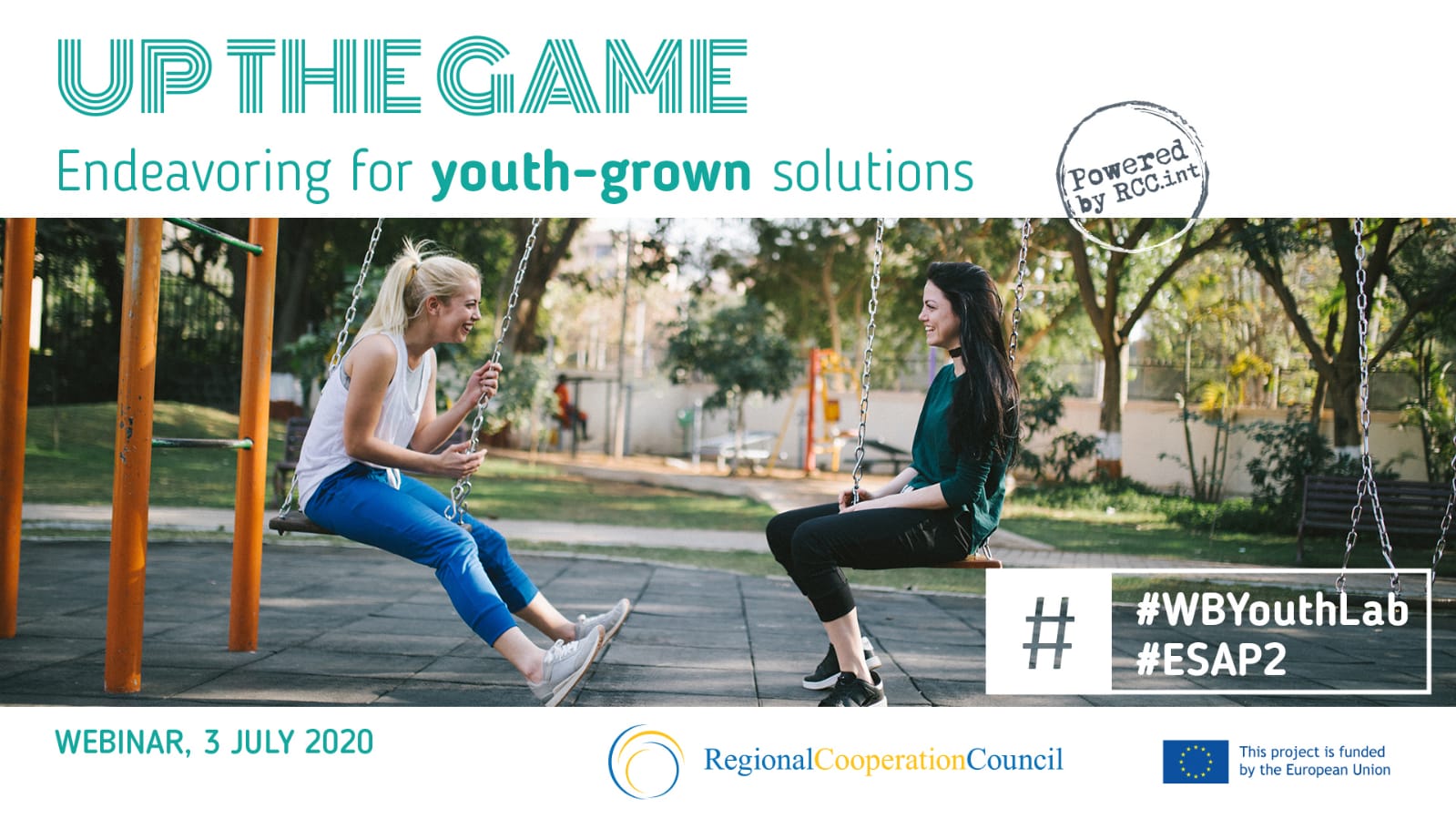 RCC’s Western Balkans Youth Lab and Employment and Social Affairs Platform Projects organized webinar tackling youth unemployment in the region on 3 July 2020 (Photo: RCC/ESAP2)