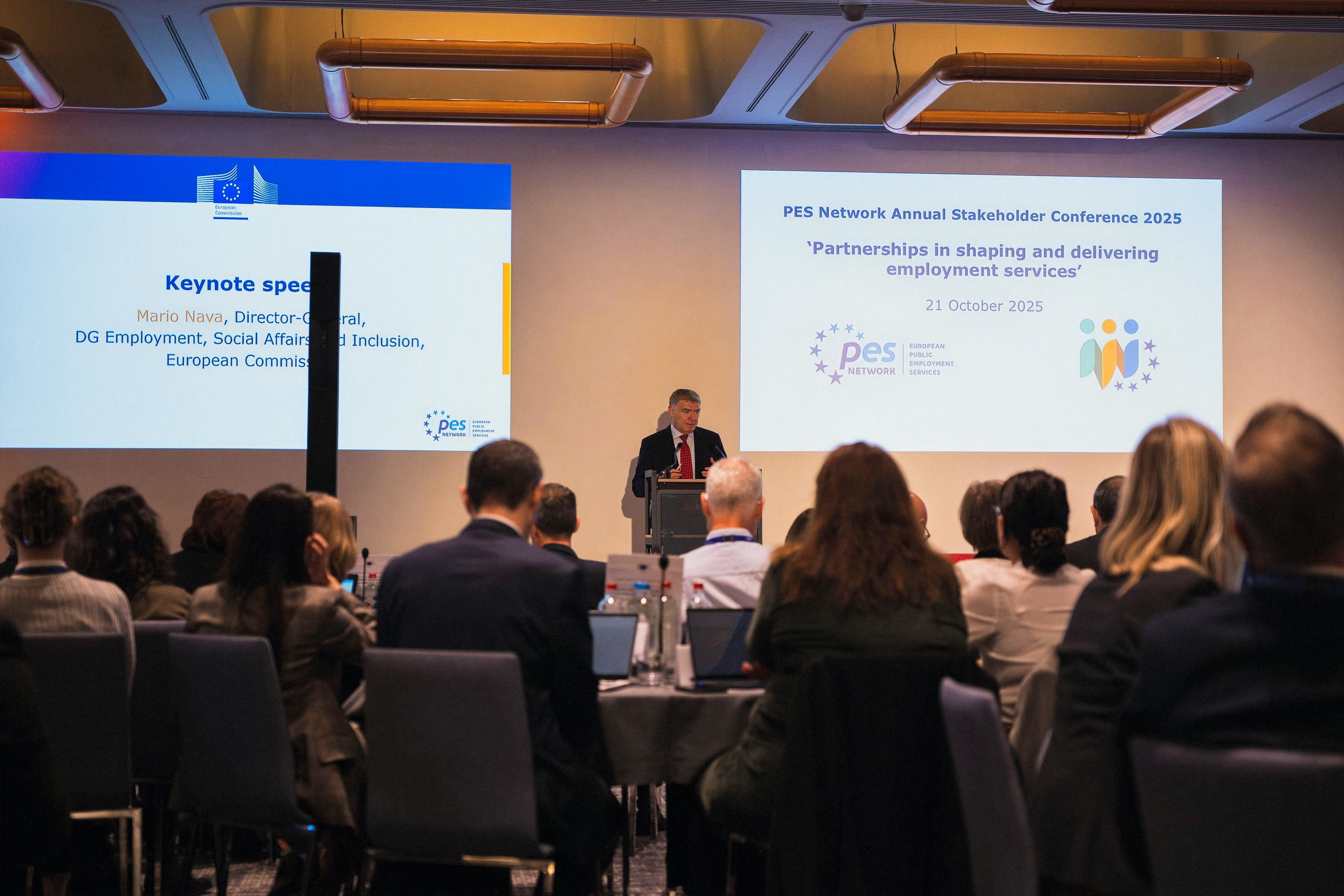 Mario Nava, Director-General, DG Employment, Social Affairs and Inclusion, European Commission (Photo: courtesy of EU PES Secretariat)
