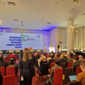 ELA annual conference on declared work 2026 and Meeting of the European Platform tackling undeclared work, Larnaca, Cyprus, 12-13 May 2026 (Photo: RCC ESAP 3)