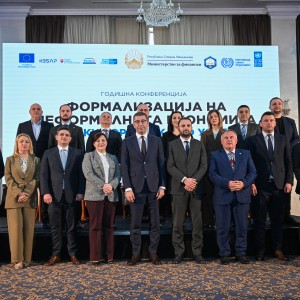 ©ILO North Macedonia's Government's, Trade Unions', and Employers' Representatives Sign a Joint Declaration to Reduce Informality 