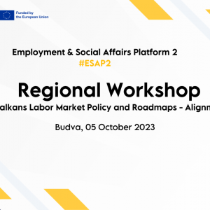 Western Balkans Labour Market Policy and Roadmaps - Alignment with EU