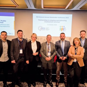 Representatives of the public employment services (PES) from Western Balkan Six at the event (Photo: ESAP 3)