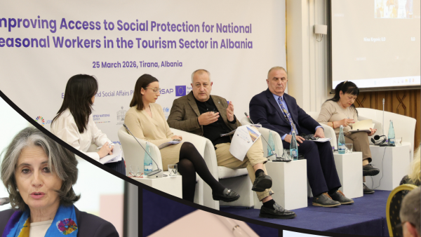 ©ILO A high-level meeting in Tirana to discuss extending social protection to seasonal workers, 25 March 2025