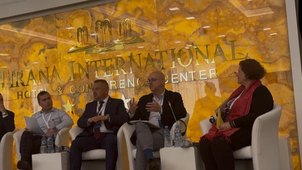 ©ILO:  Lejo Sibbel talking about he importance of inclusive social dialogue
