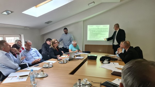 Representatives from PESs from Western Balkan economies getting antiquated with the work  Bosnia and Herzegovina's Agency for Employment and Labour as well as PESs of Federation of Bosnia and Herzegovina and Canton Sarajevo (Photo: RCC ESAP 2) 