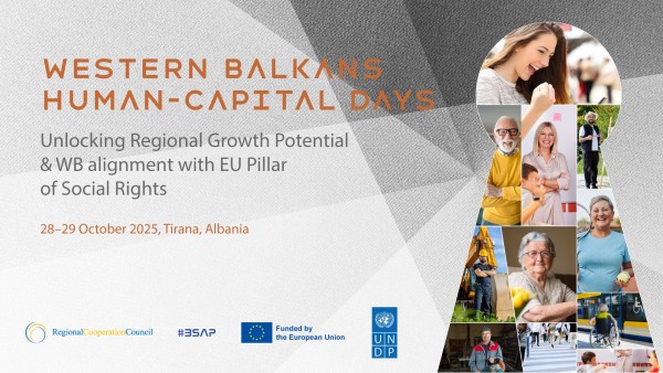 RCC ESAP 3: ESAP 3 Presentation of 2025 Western Balkans’ Performance Reviews Regarding European Pillar of Social Rights within Human Capital Days