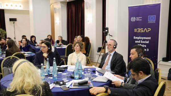 ©ILO A high-level meeting in Tirana to discuss extending social protection to seasonal workers, 25 March 2025