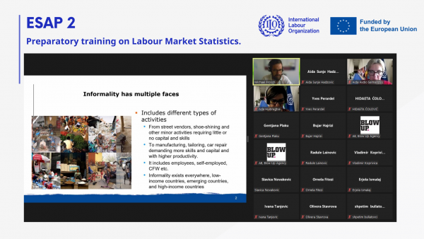ILO ESAP 2: Online training on Labour Market Statistics 