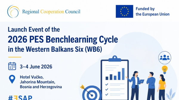 Launch event of 3rd cycle of PES Benchlearning in the Western Balkans Six