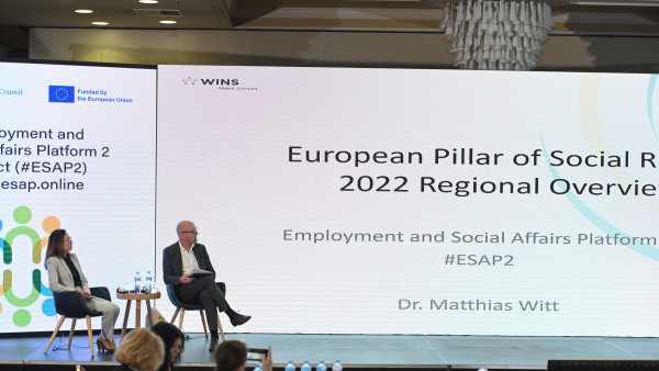 Western Balkans 4 Decent Working and Living, Skopje, 27-28 April 2023 (Photo: RCC ESAP2/Stefan Bozarov)