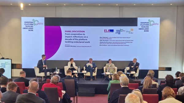 ELA annual conference on declared work 2026 and Meeting of the European Platform tackling undeclared work, Larnaca, Cyprus, 12-13 May 2026 (Photo: RCC ESAP 3)