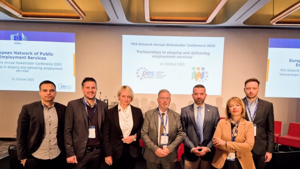 RCC: Representatives of the public employment services (PES) from Western Balkan Six at the event (Photo: ESAP 3)