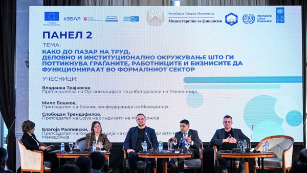 ©ILO North Macedonia’s Social Partners Weigh In on Policies to Reduce Informality 18 Feb 2026
