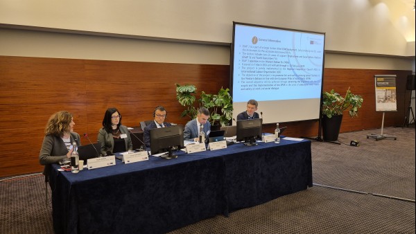 RCC ESAP 3 Team Leader Ratka Babic presents the project and Western Balkans Network for Tackling Undeclared Work at ELA thematic workshop, in Rome, Italy, 12 March 2025 (Photo: RCC ESAP 3)