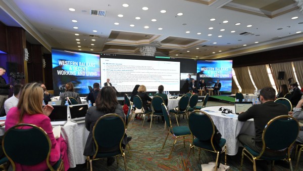 Western Balkans 4 Decent Working and Living, Skopje, 27-28 April 2023 (Photo: RCC ESAP2/Stefan Bozarov)