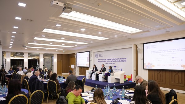 ©ILO A high-level meeting in Tirana to discuss extending social protection to seasonal workers 25 March 2025