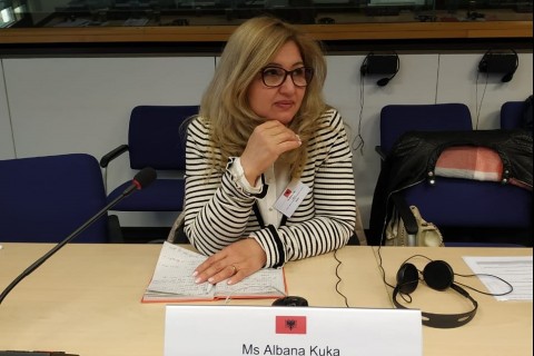 Albana Kuka, Head of Risk Analysis Sector, State Labour Inspectorate and Social Services in Albania