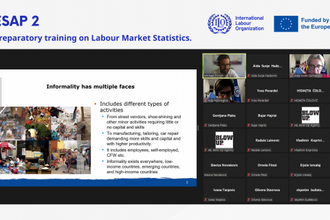 ILO ESAP 2: Online training on Labour Market Statistics 