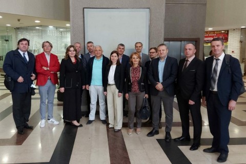 Participants of the ESAP 2 PES bench-learning peer visit to Bosnia and Herzegovina (Photo: RCC ESAP 2)