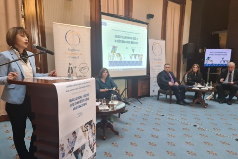Presentation of the Report on the effects of the COVID-19 pandemic on the labour market in Bosnia and Herzegovina, Sarajevo, 3 March 2022 (Photo: RCC ESAP 2) 