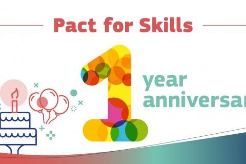 1st Birthday of Pact for Skills (Illustration: ec.europa.eu/social/)