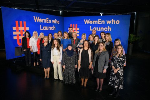 The Regional Cooperation Council (RCC) launched the first Regional Women in Entrepreneurship Network in the Western Balkans in Tirana on 11 March 2022 (Photo: RCC/Armand Habazaj) 