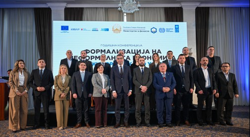 ©ILO North Macedonia's Government's, Trade Unions', and Employers' Representatives Sign a Joint Declaration to Reduce Informality 