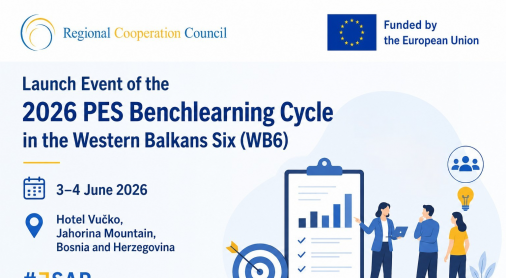 Launch event of 3rd cycle of PES Benchlearning in the Western Balkans Six