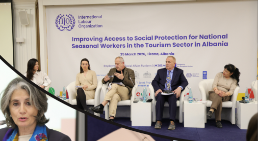 ©ILO A high-level meeting in Tirana to discuss extending social protection to seasonal workers, 25 March 2025