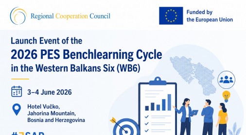 Launch event of 3rd cycle of PES Benchlearning in the Western Balkans Six