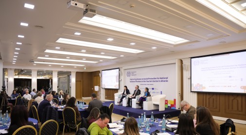 ©ILO A high-level meeting in Tirana to discuss extending social protection to seasonal workers 25 March 2025